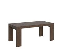 BS COM Table Extensible 90x90/246 cm Roxell Premium Noyer