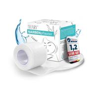 BS Luxry Pansements anti-cicatrices 300 cm - Vainqueur du test (note 1,2) - Pansement en silicone réutilisable pour réduire visiblement les cicatrices en cas de césarienne, chirurgie, brûlure