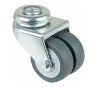 BS Rollen BS Rollen Double rouleau B101.A85 sans bloqueur Roue Ø 50mm Caoutchouc Quantité:1