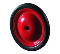 BS Rollen BS Rollen Roue à disque en acier A70 Ø roue 210mm PVC noir, Ø axe 12mm Quantité:1
