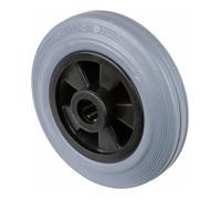 BS Rollen BS Rollen Roue, diamètre 160, B46 gris, axe diamètre 20, 135kg Quantité:1