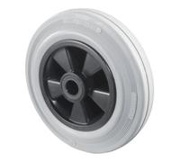 BS Rollen BS Rollen Roue, diamètre 200, B46 gris, axe diamètre 20, 205kg Quantité:1