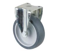 BS Rollen BS Rollen Roulette fixe, diamètre 80 mm, L 21 mm 50 kg, A210.A80 avec plaque de fixation, gris Quantité:1