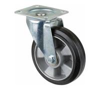 BS Rollen BS Rollen Roulette pivotante, diamètre 180 mm L400.B80 300 kg, acier galvanisé Quantité:1
