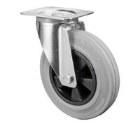 BS Rollen BS Rollen Roulette pivotante, diamètre 200 mm L400.B46 205 kg, acier galvanisé Quantité:1