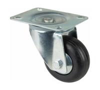 BS Rollen BS Rollen Roulette pivotante, diamètre 80 mm L400.B40 100 kg, acier galvanisé Quantité:1