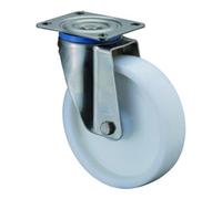 BS Rollen BS Rollen Roulette pivotante HS100.B14, avec plaque, diamètre 200, L 50mm, 700kg, plastique Quantité:1