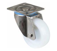 BS Rollen BS Rollen Roulette pivotante HS100.B14, avec platine, diamètre 100, L 35mm, 300kg, plastique Quantité:1