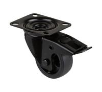 BS Rollen BS Rollen Roulette pivotante L820.B44.081.06 avec plaque, Ø 80 L 32mm, 100kg TPR Quantité:1