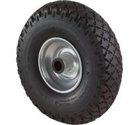 BS Rollen C90263 Roue de secours pneumatique 260mm jante métal, noire/argentée