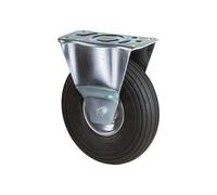 BS Rollen Roue gonflable D. de la roue 260 mm cap. charge 130 kg roulette fix...