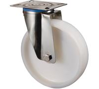 BS Rollen Roulette de transport en acier inoxydable H100.A90.080 Roulette pivotante BS Rollen Quantité:1