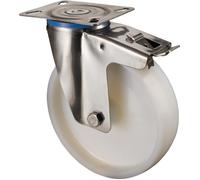 BS Rollen Roulette de transport en acier inoxydable H120.A90.100 BS Rollen Quantité:1
