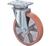 BS Rollen Rouleau de renvoi D. de la roue 80 mm cap. charge 120 kg avec plaqu...