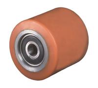 BS Rollen Roulette de fourche PUR L. de moyeu 75 mm l. roue 75 mm D.roue 82 mm Quantité:1