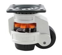 BS Rollen Roulette de levage W220.A90.075 Roulette pivotante avec frein 75 mm PA Platte
