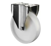 BS Rollen Roulette de transport en acier inoxydable H110.A90.125 BS Rollen Quantité:1