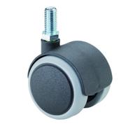 BS Rollen Roulette double en plastique F76.040.G08 BS Rollen Quantité:1