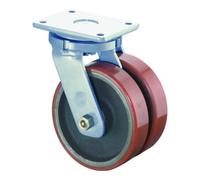 BS Rollen Roulette double pour charges lourdes S100.C10.150 Roulette pivotante BS Rollen Quantité:1