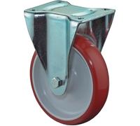 BS Rollen Roulette fixe A30 D. de la roue 125 mm cap. charge 150 kg polyuréth...