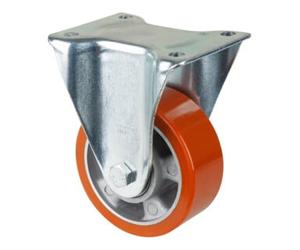 BS Rollen Roulette fixe de charge lourde D.roue 125 mm cap.charge 450 kg polyuréthane coul Quantité:1
