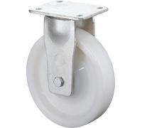 BS Rollen Roulette fixe pour charges lourdes RB100 diamètre 200mm capacité de charge 1200kg roue en plastique couleur naturelle plaque 138x110mm - RR110.B15.200