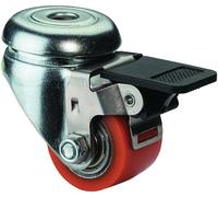 BS Rollen Roulette pivotante avec blocage D. de la roue 35 mm cap. charge 100...