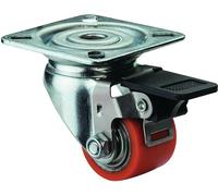 BS Rollen Roulette pivotante avec blocage D. de la roue 35 mm cap. charge 100...