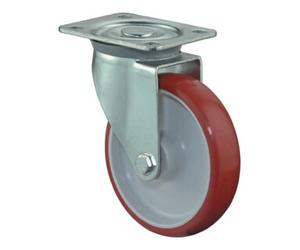 BS Rollen Roulette pivotante D.roue 150 mm cap.charge 240 kg polyuréthane plaque L135xl110 Quantité:1