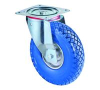 BS Rollen Roulette pivotante D.roue 400 mm cap.charge 200 kg avec plaque à visser corps de Quantité:1