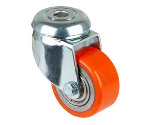 BS Rollen Roulette pivotante D.roue 50 mm cap.charge 120 kg avec trou dorsal 11 mm polyuré Quantité:1