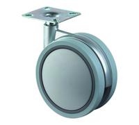 BS Rollen Roulettes doubles en plastique F328.075 BS Rollen Quantité:1