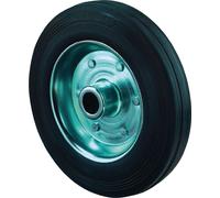 Bs Roulettes Roue de rechange Pour roulette fixe 100Mm Caoutchouc, Capacité de charge : 70 Kg
