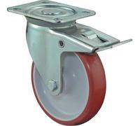 BS Rollen Rouleau de renvoi D. de la roue 100 mm cap. charge 125 kg avec bloc...