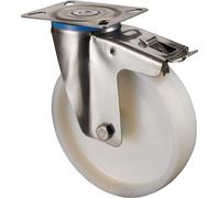 BS Rollen Roulette de transport en acier inoxydable H120.A90.100 BS Rollen Quantité:1