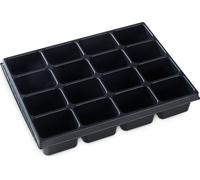 BOXX 1000010136 - Insert pour petites pièces, 16 auges, pour i-BOXX 72 et LS-Tray