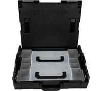 BS Systems L-Boxx 102 noir incl. L-Boxx Mini couvercle transparent + Inset-Box-Set 2pcs