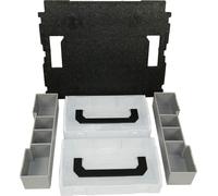 BS Systems L-Boxx Mini couvercle transparent + set de 2 boîtes Inset + insert pour couvercle