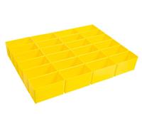 BS-Systems Lot de 24 boîtes de rangement B3 jaunes BSS pour L-BOXX
