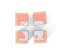 BS Toys - Block Puzzle : Puzzle en Bois pour Tout-Petits - 18+ Mois