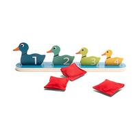 BS Toys Canards en Ligne - Jeu De Canards pour Enfants - Plaisir De La Kermesse pour Toute La Famille - Convient À Partir De 3 Ans
