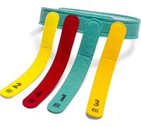 BS Toys Catch&Snatch - Jeu Extérieur Actif Et Amusant Favorisant La Réflexion Stratégique - avec 4 Ceintures Et 16 Queues - Idéal pour Le Plaisir À La Plage Et Au Parc - À Partir De 5 Ans