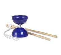 BS Toys Diabolo compact – Jeu de coordination extérieur – Plateau bleu – 43x11x18 cm – Dès 6 ans