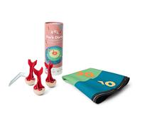 BS Toys Fléchettes XXL - Un Plaisir Géant pour Toute La Famille - Contient des Fléchettes en Bois - Idéal pour L'Extérieur dans Le Jardin Et Le Parc - A Partir De 6 Ans