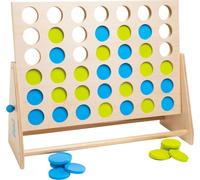 BS Toys Jeu de plateau en bois XL 4 en 1 57cm - dès 6 ans
