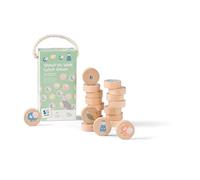 BS Toys - Jeu de Poursuite en Bois - Attrapez Les Moutons et évitez Les Loups - 3+ Ans