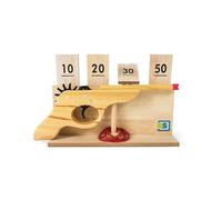 BS Toys Jeu De Tir - Pistolet À Élastique - Renversement De Cible - pour 6 Ans Et Plus - Marron