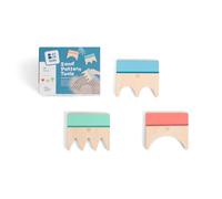 BS Toys Peigne à motif sable - Jouet d'extérieur pour tout-petits - Bois FSC - Convient à partir de 18 mois