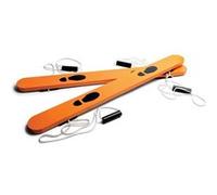 BS Toys skis de randonnée en bois 90 cm orange - 2 pièces Orange G