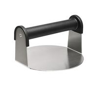 BS-VOG Presse Steak Haché en Acier Inoxydable 6 Pouces, Smashed Burger avec Poignée Résistante à la Chaleur et Renforcée, Presse Robuste pour Cuisson et Barbecue, Outil Professionnel pour Griller